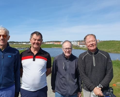 Från vä: Sören Renulf, Modde Ekstrand, Aste Olindersson, Hans Fors