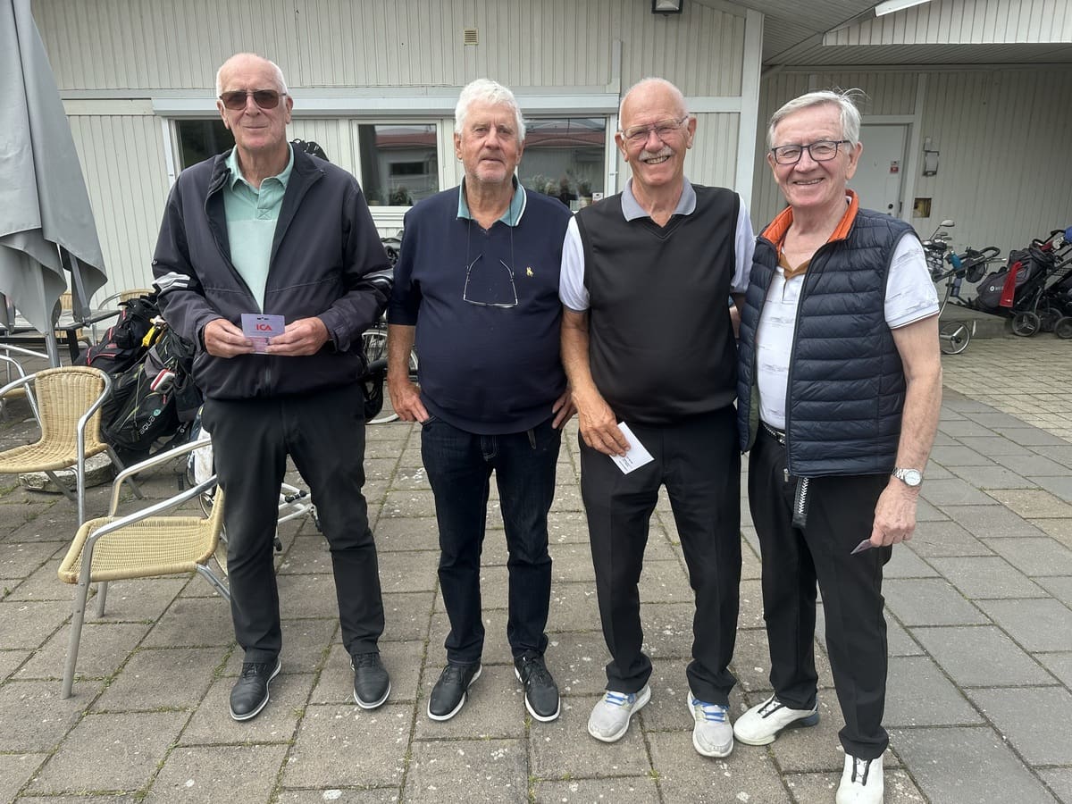 Prispallen 10 juni 18 hål B-klass