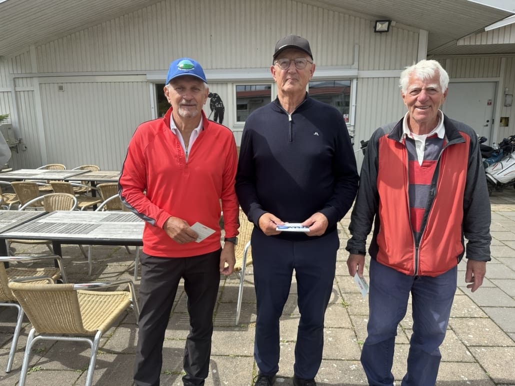 Prispall A-klass fr vä: Jan Dahlgren, Bengt Sandstedt, Lars Henriksson